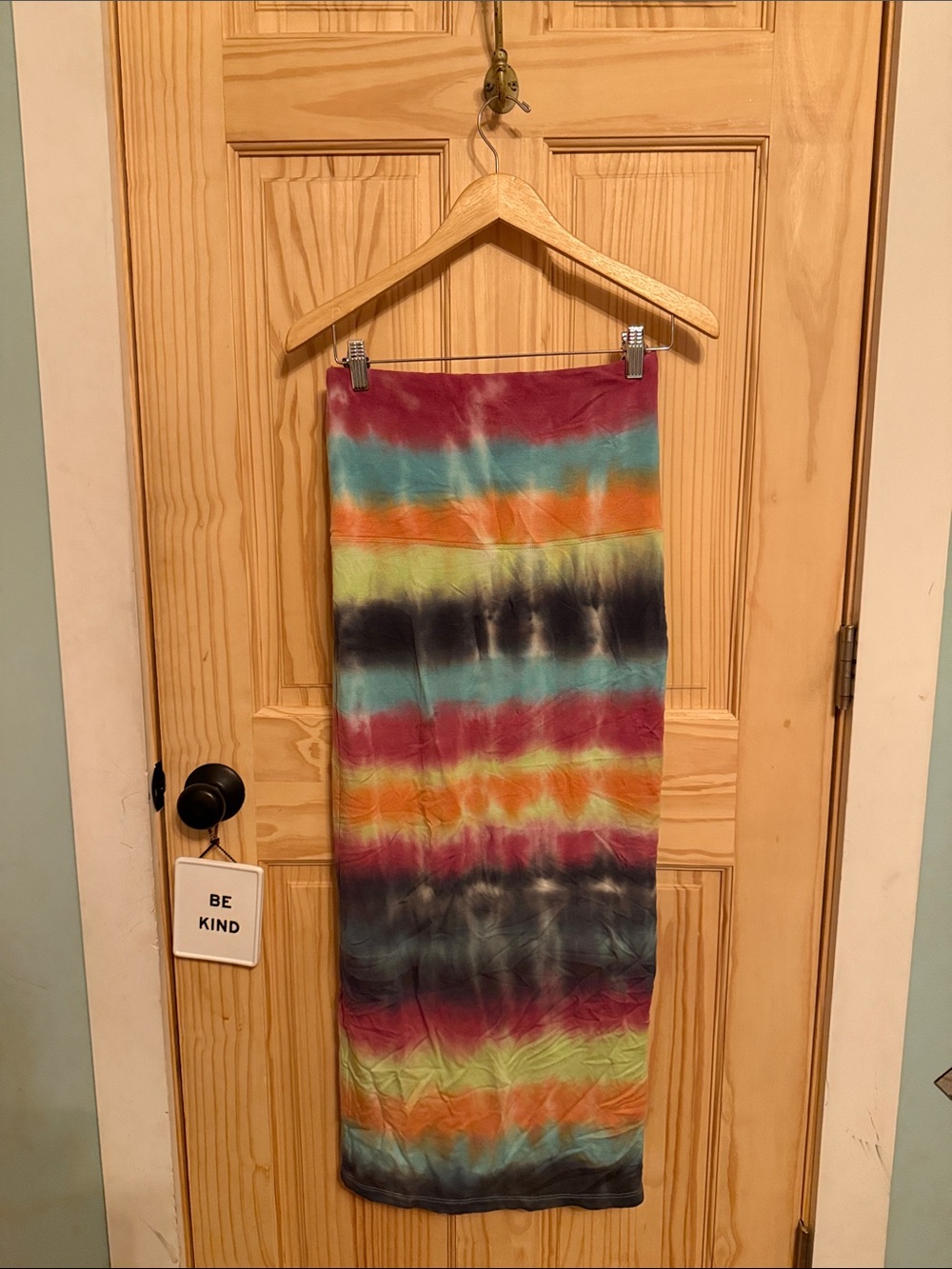 Multicolor Tie-Dye Maxi Skirt - Women